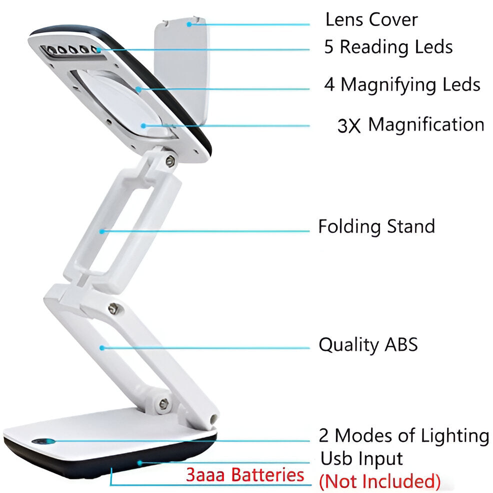 Full-Page Floor Magnifying Lamp - product detail 2