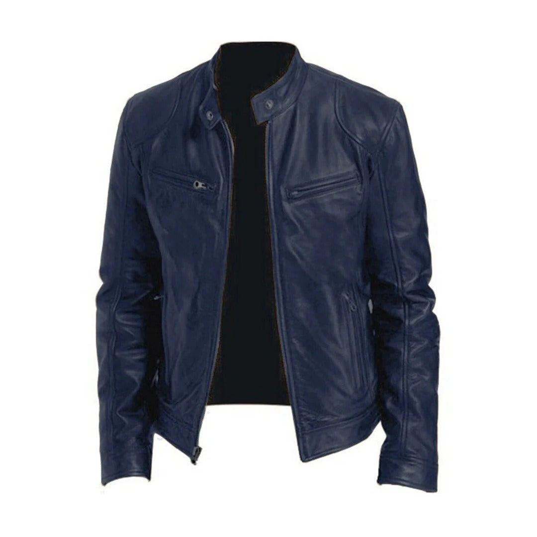 Men's leather jacket - product image 6