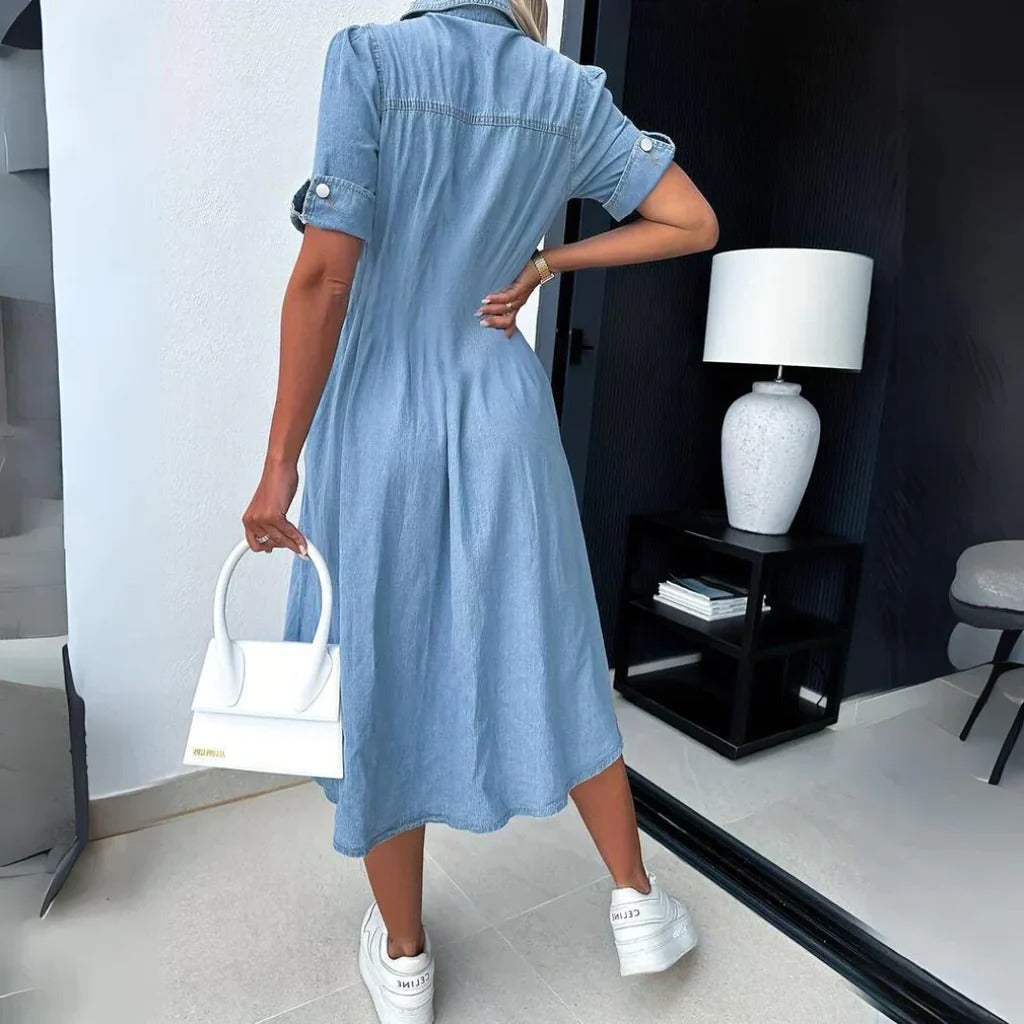 Trendy Denim Dress - product image 3