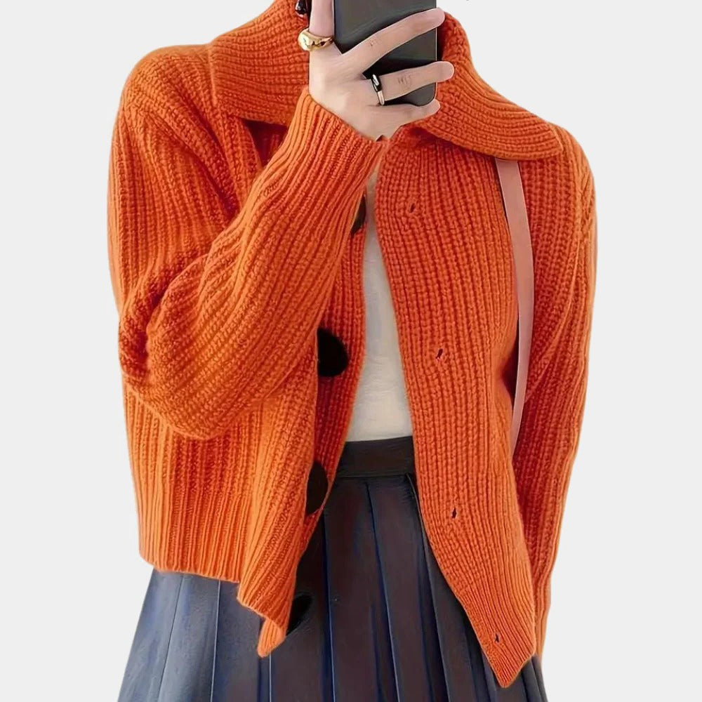 Elegant ladies cardigan - product detail 2