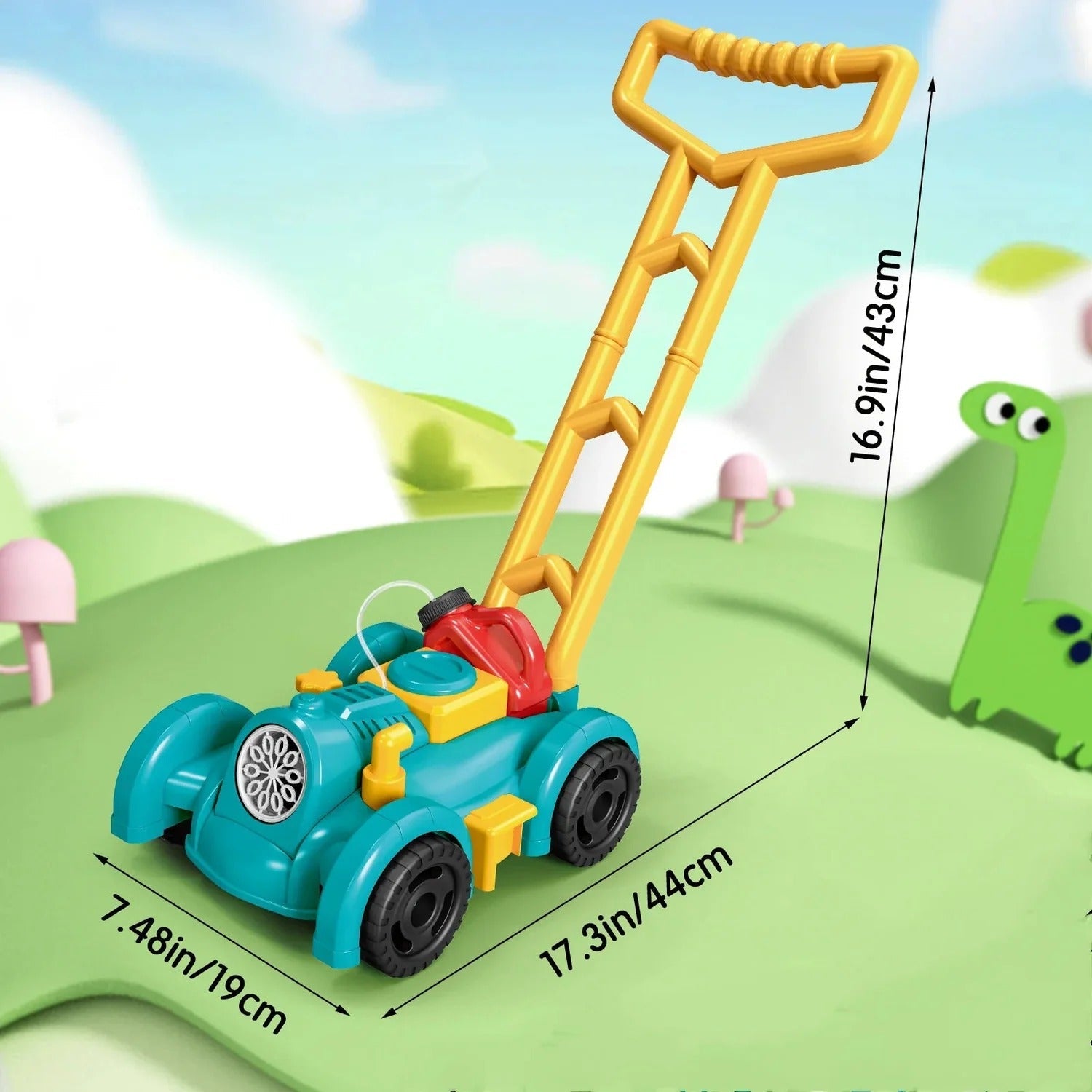 Bubble Lawn Mower Toy - product detail 5