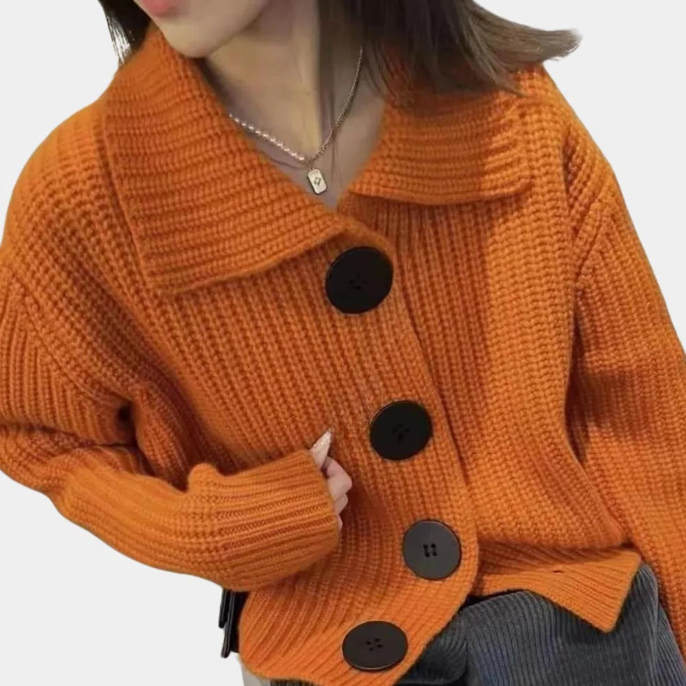 Elegant ladies cardigan - product detail 4