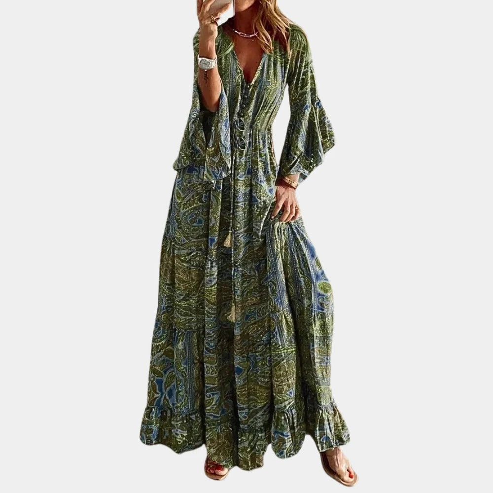 Bohemian Long Dress for Women - product detail 3