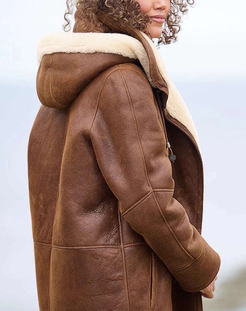 Warm and Lightweight Women's Long Down Jacket For Winter - product image 1