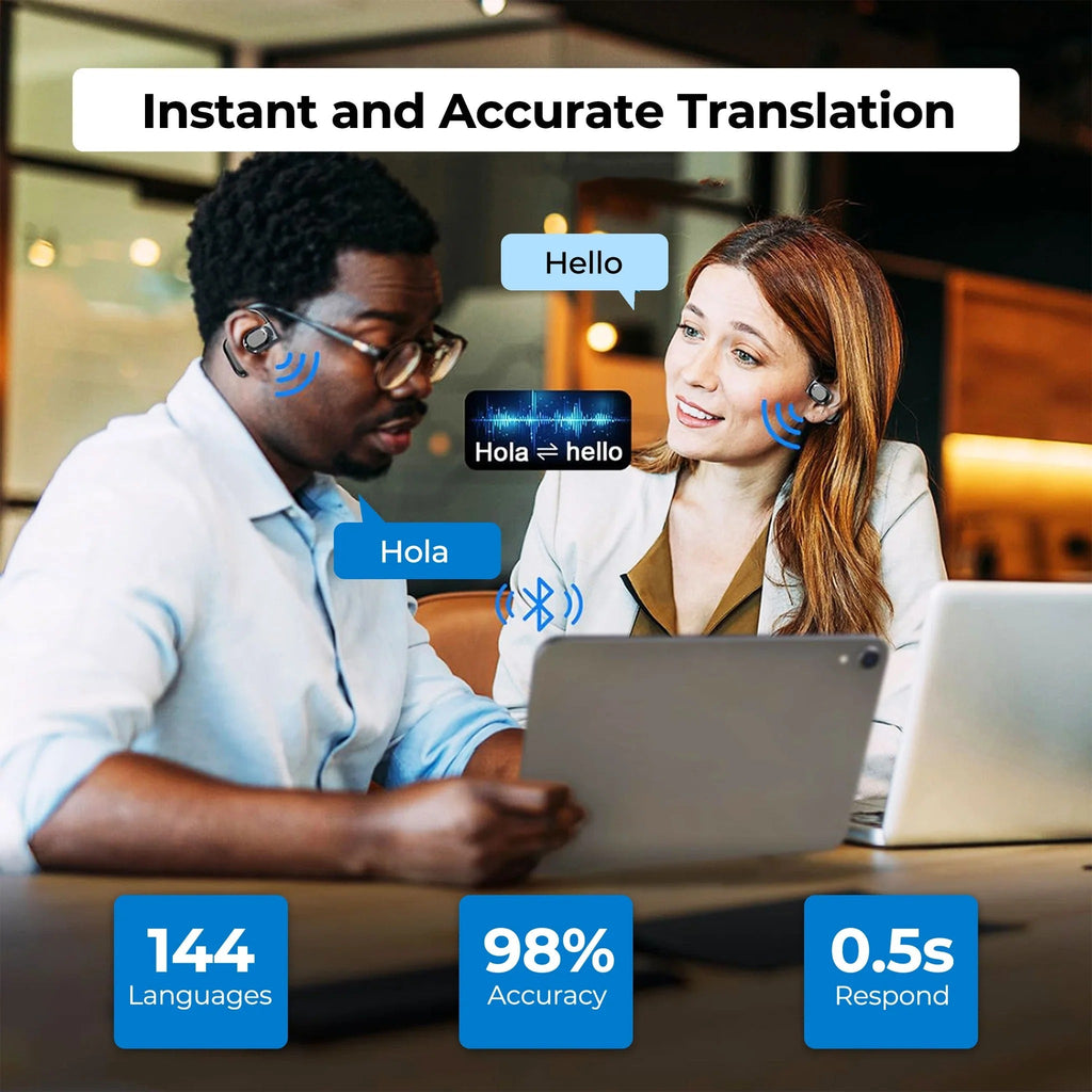 Smart Translation Earbuds - product detail 3