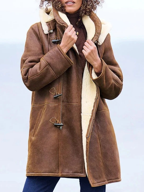 Warm and Lightweight Women's Long Down Jacket For Winter - product image 2