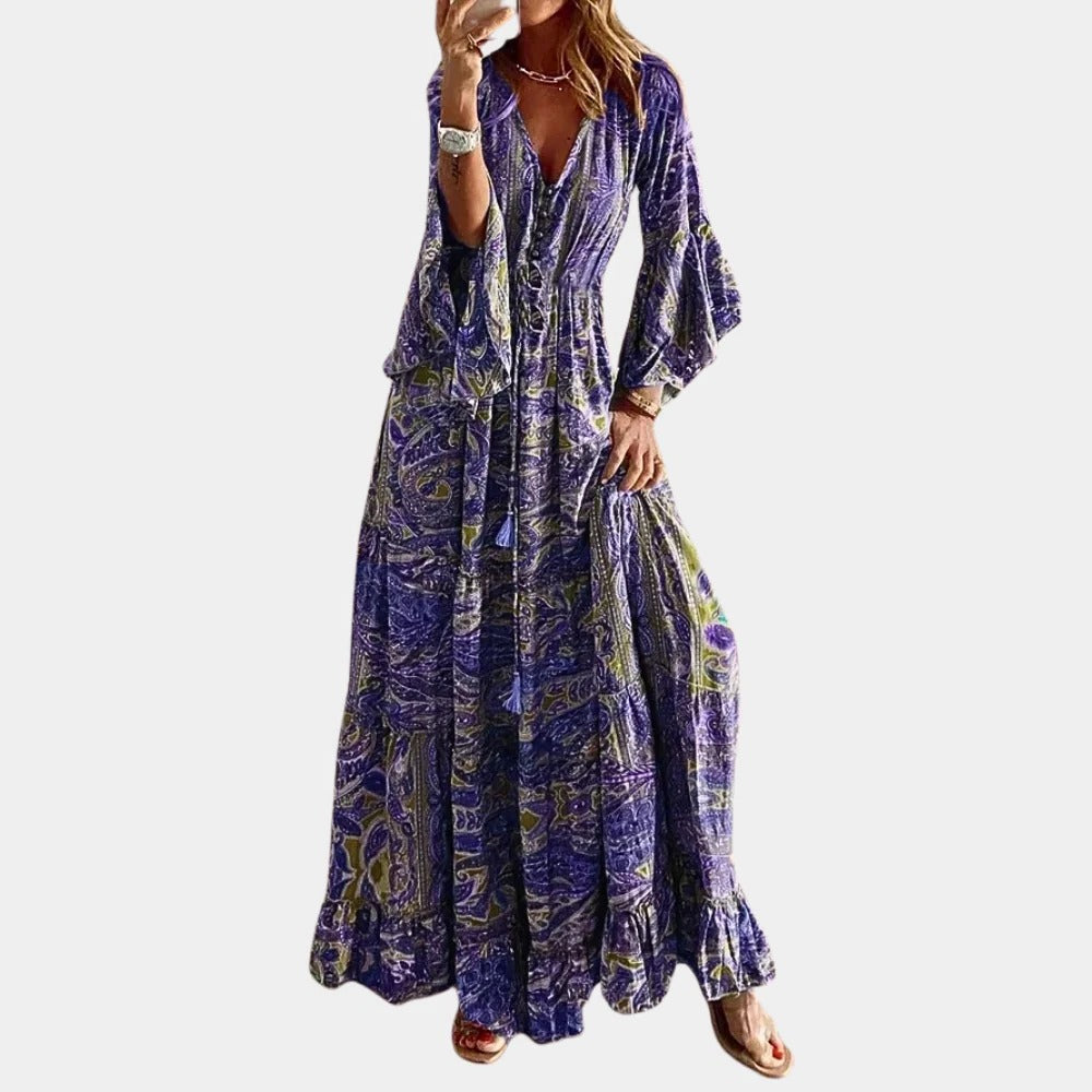 Bohemian Long Dress for Women - product detail 5