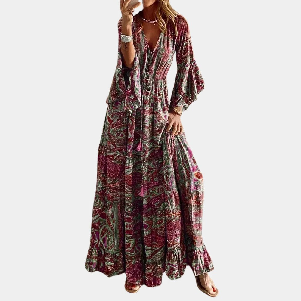 Bohemian Long Dress for Women - product detail 6