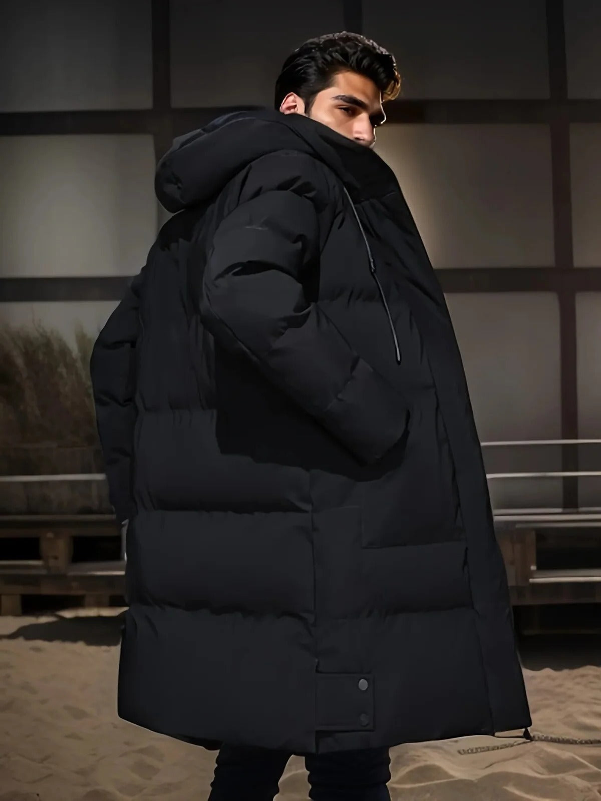 Long Winter Jacket for Men - Waterproof and Warm - product image 5