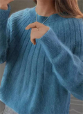 Soft Cashmere Knitted Sweater for Women - Warm and Luxury - product image 1