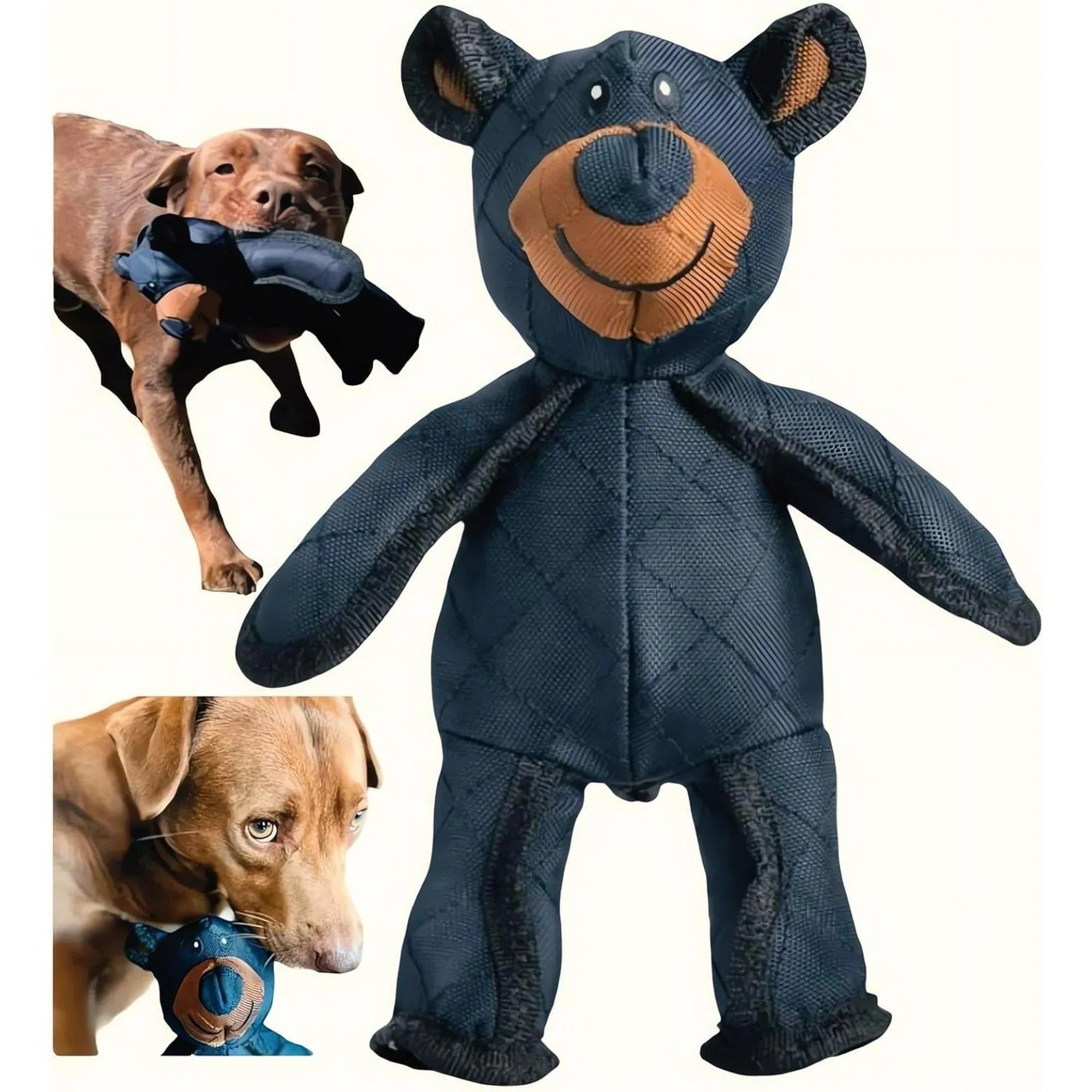 Indestructible & Interactive Bear Dog Toys For Heavy Chewers - product image 1