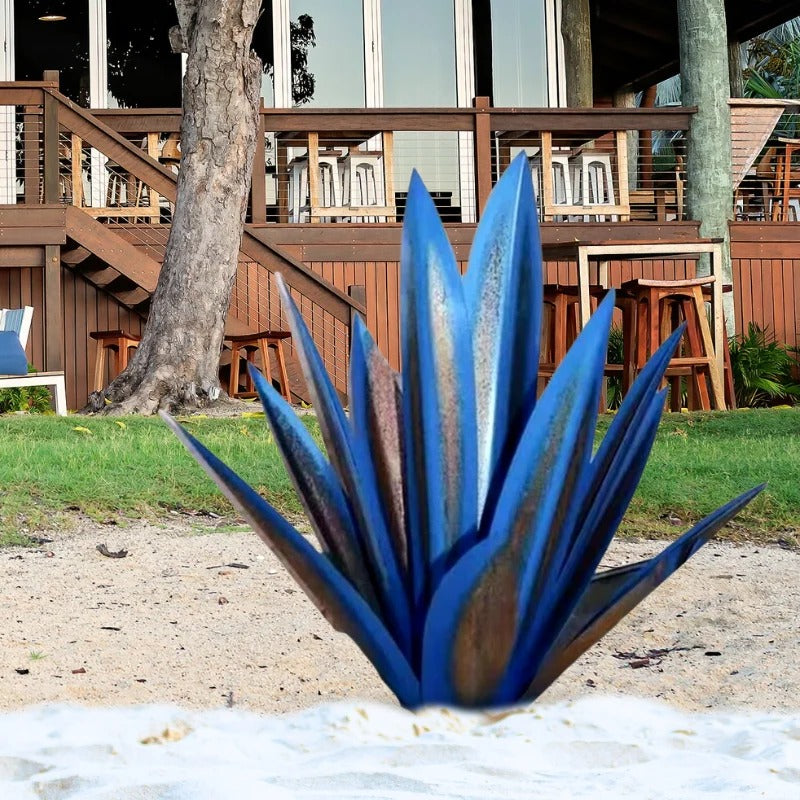 Agave Americana Metal Decorative Plant - product detail 3
