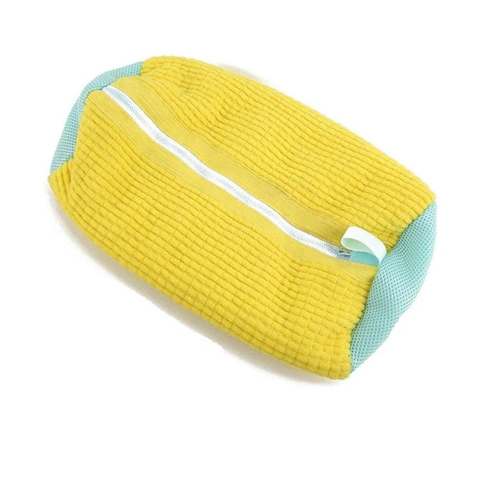 NOMOVA Reusable Shoe Laundry Cleaning Bag - Zippered Wash Bag for Washing Machines, Perfect Sneaker & Tennis Shoe Cleaner Kit