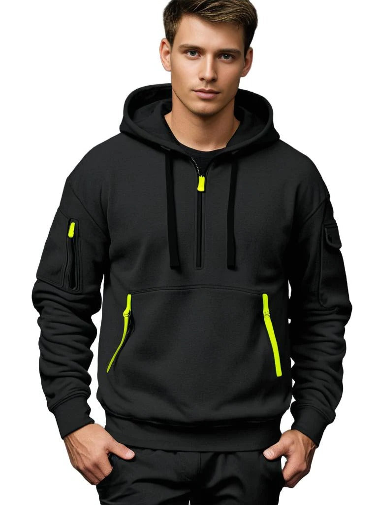 Men's Hoodie With Style and Comfort - product detail 5