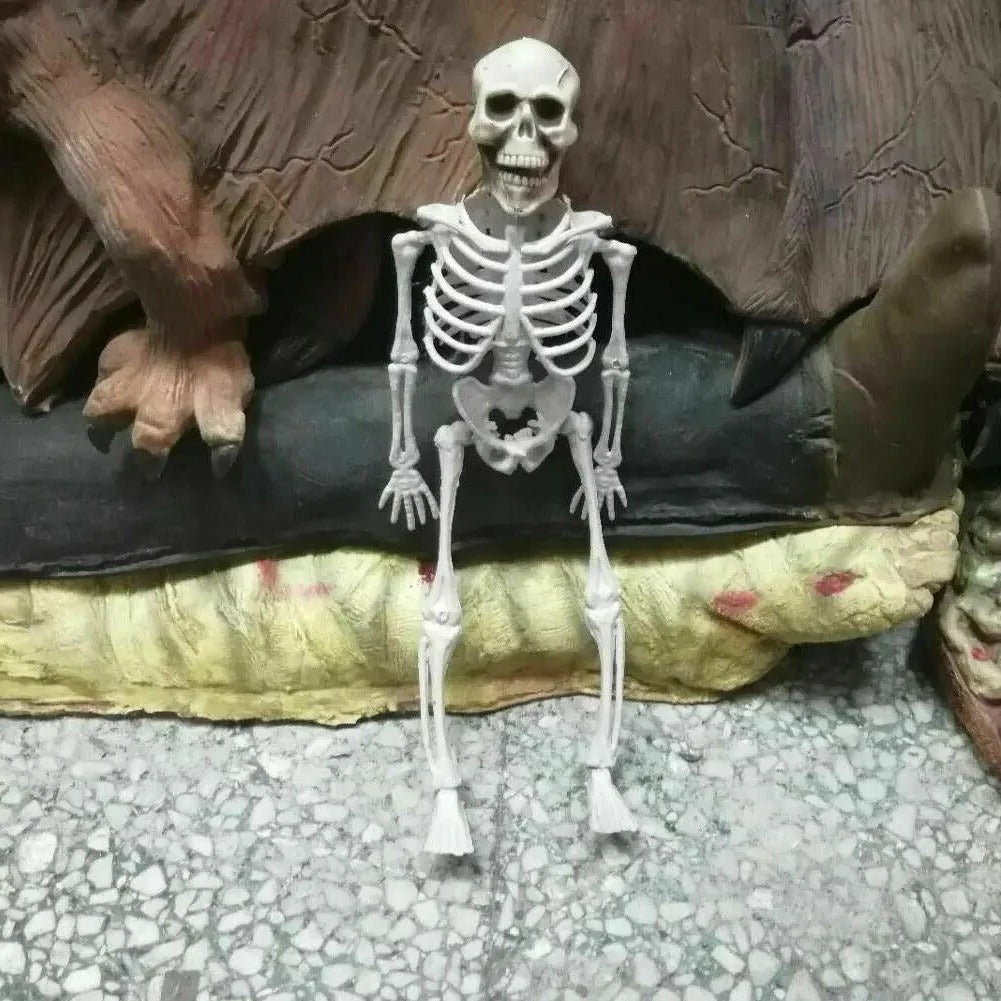 Poseable Skeleton - Creepy Halloween Skeleton Decorations - product detail 3
