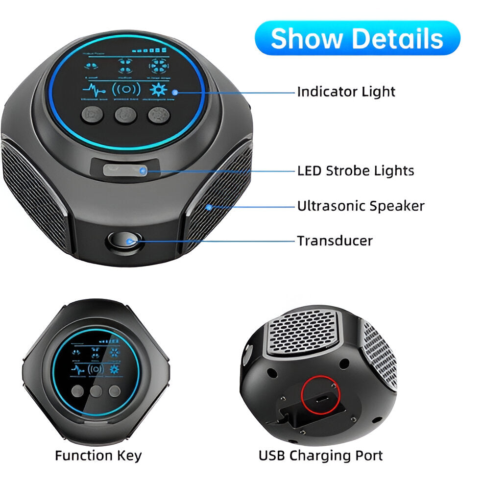 Ultrasonic Spider Repeller - product detail 9