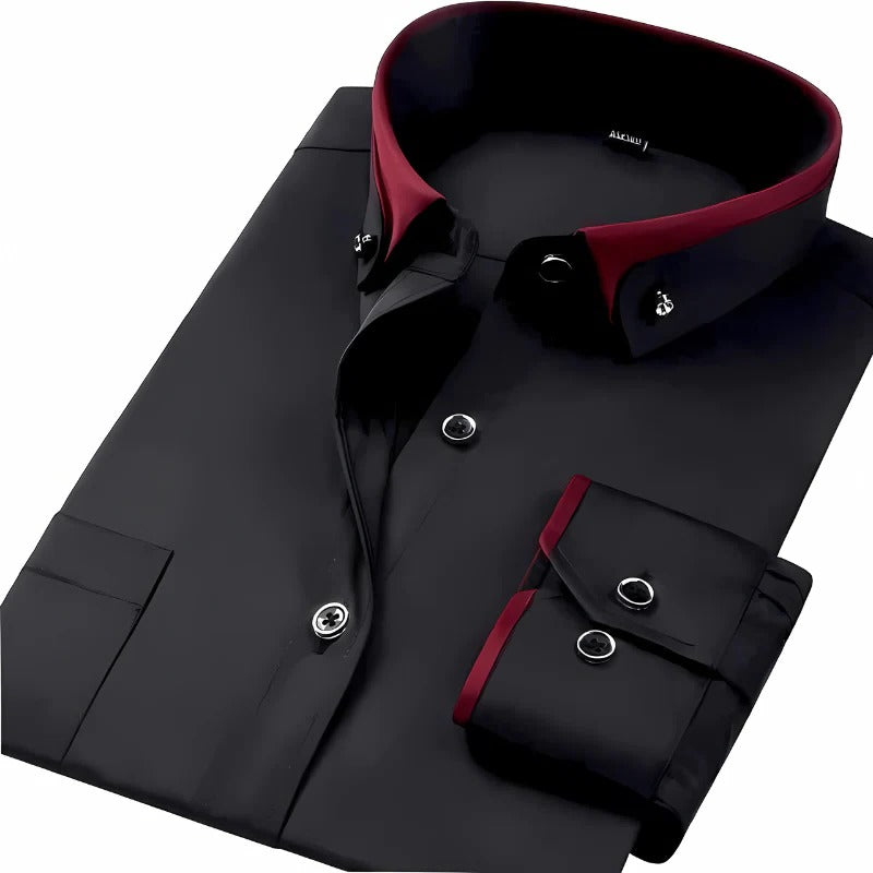 Stylish men's long-sleeved shirts: your fashion statement 2024 - product image 1