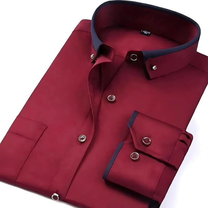 Stylish men's long-sleeved shirts: your fashion statement 2024 - product image 3