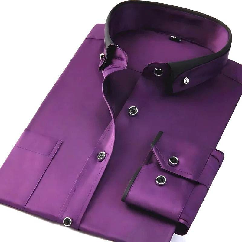Stylish men's long-sleeved shirts: your fashion statement 2024 - product image 4