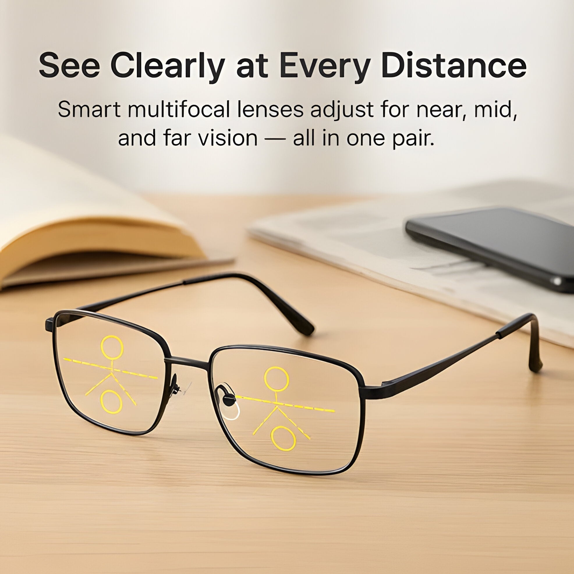 Progressive Multifunction Glasses - product detail 8