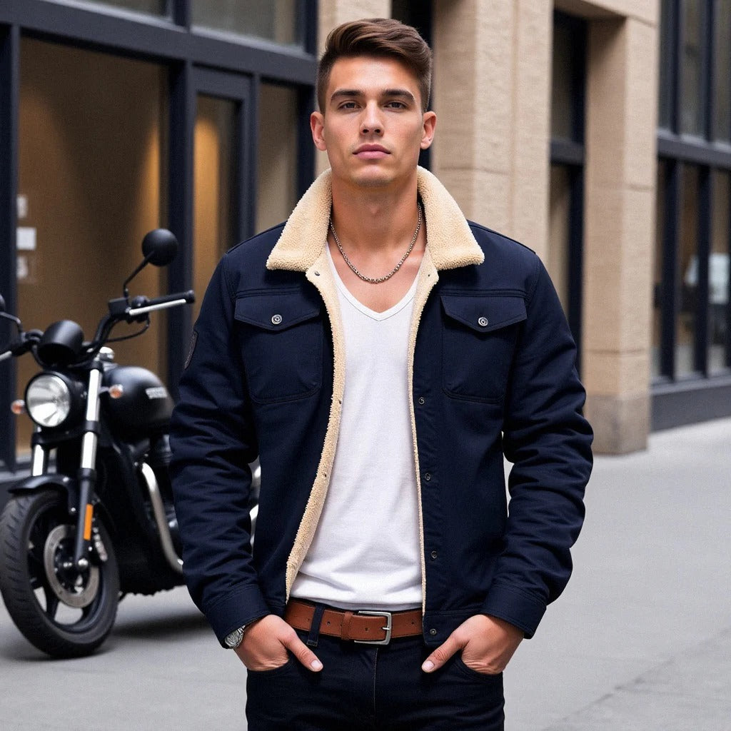 Vintage Bomber Jacket for Men - product image 10