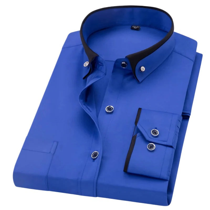 Stylish men's long-sleeved shirts: your fashion statement 2024 - product image 7