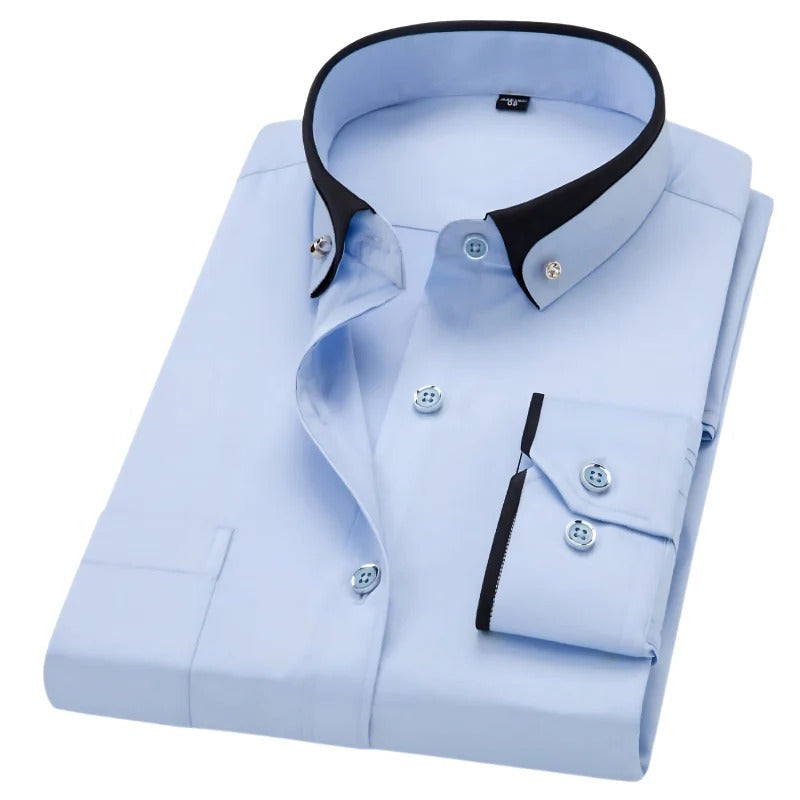 Stylish men's long-sleeved shirts: your fashion statement 2024 - product image 6
