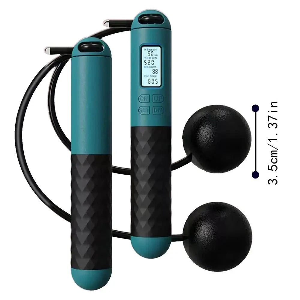 Weighted Cordless Jump Rope with Counter - product detail 12