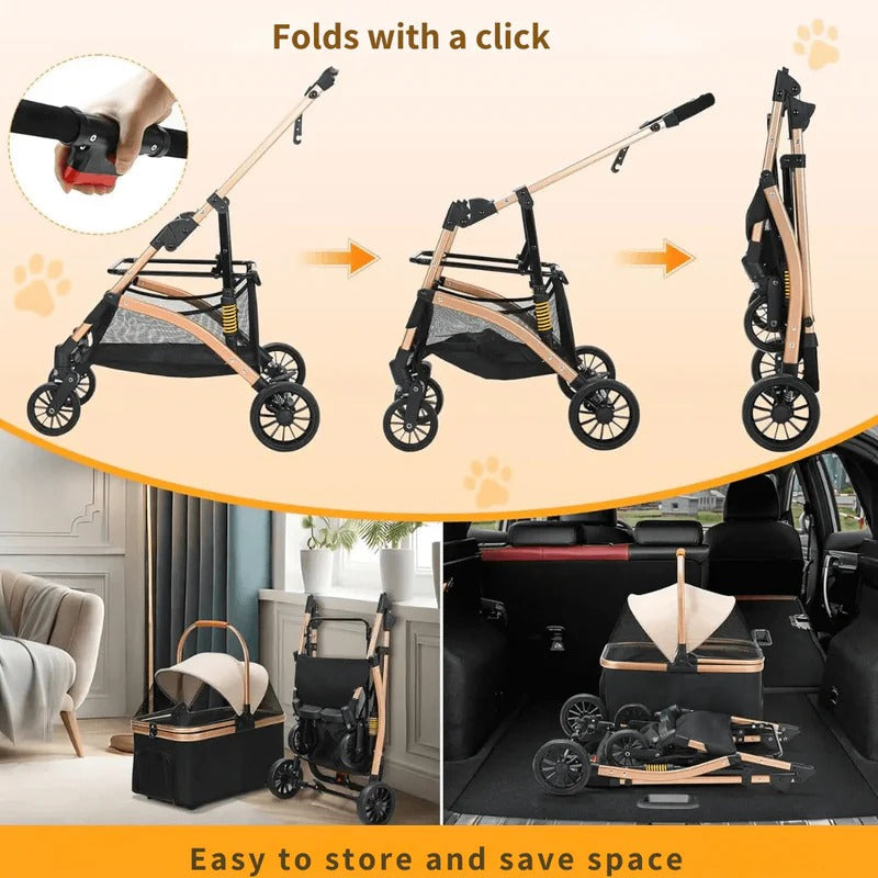 Dog Stroller & Transport Box - product detail 4
