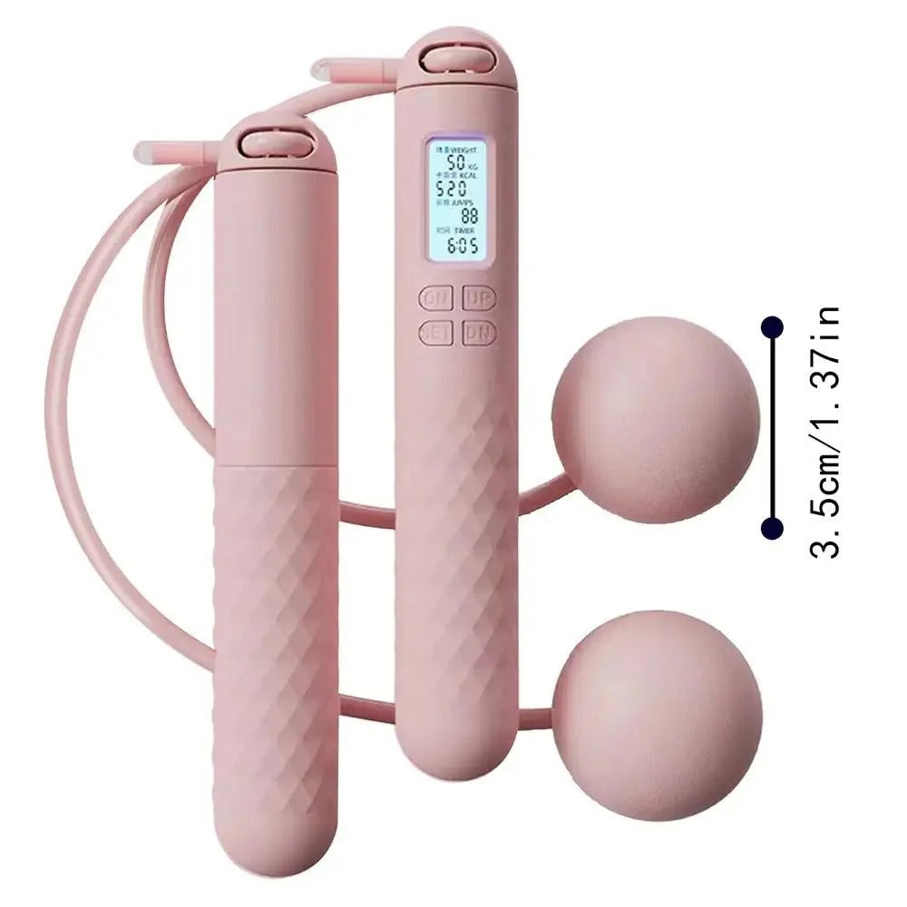 Weighted Cordless Jump Rope with Counter - product detail 13