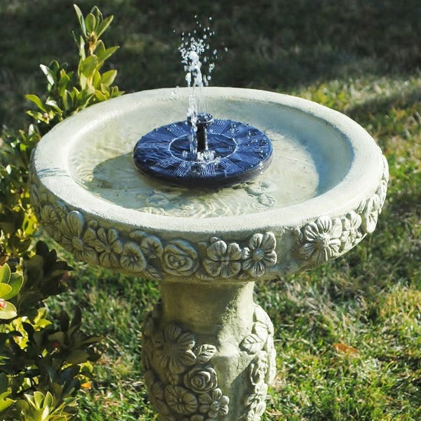 NOMOVA Solar Water Fountain for Garden -Eco-Friendly Outdoor Solar-Powered Fountain, Gift for Garden Lovers, Garden Fountain