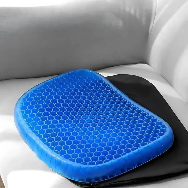 NOMOVA Orthopedic Gel Seat Cushion | Pressure Relief - Tailbone Pain - Lower Back Support - For Office Chair - Car - Wheelcha