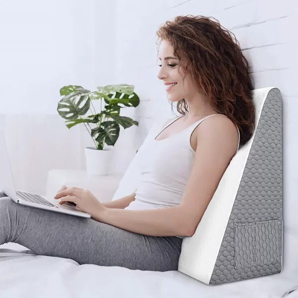 Triangle Memory Foam Wedge Pillow for Sleeping - product detail 3
