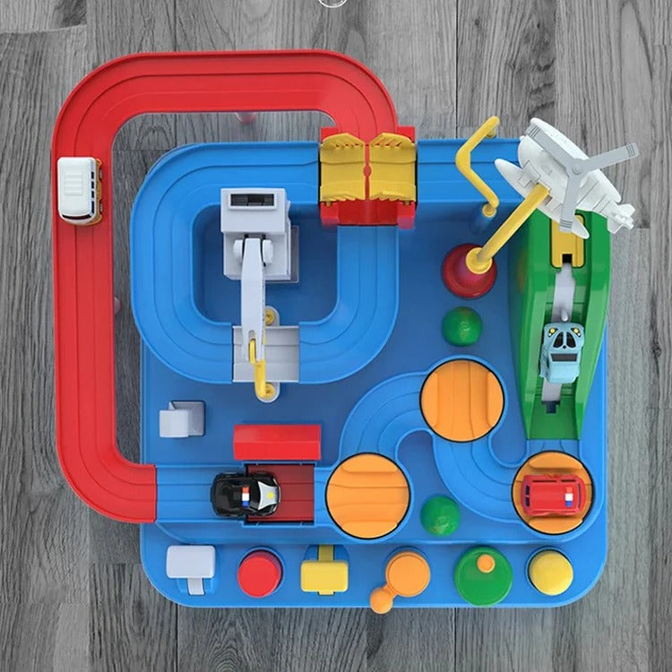 Children’s Mechanical Vehicle Track Game - product detail 9