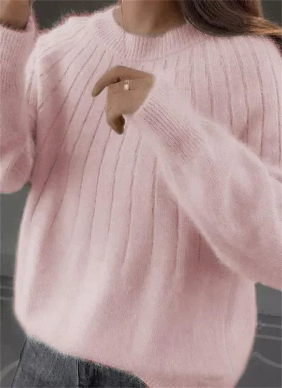 Soft Cashmere Knitted Sweater for Women - Warm and Luxury - product image 2
