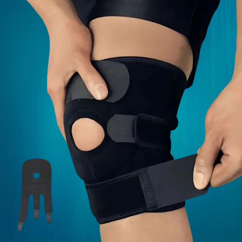 NOMOVA Knee Support with Adjustable Compression | for Pain Relief - Injury Recovery - Arthritis and Sports Stability