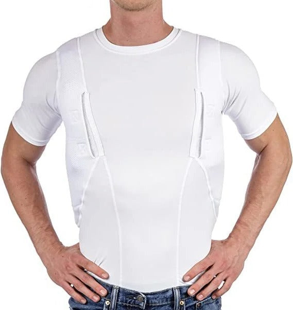 NOMOVA Men/women's Concealed Leather Holster T-shirt