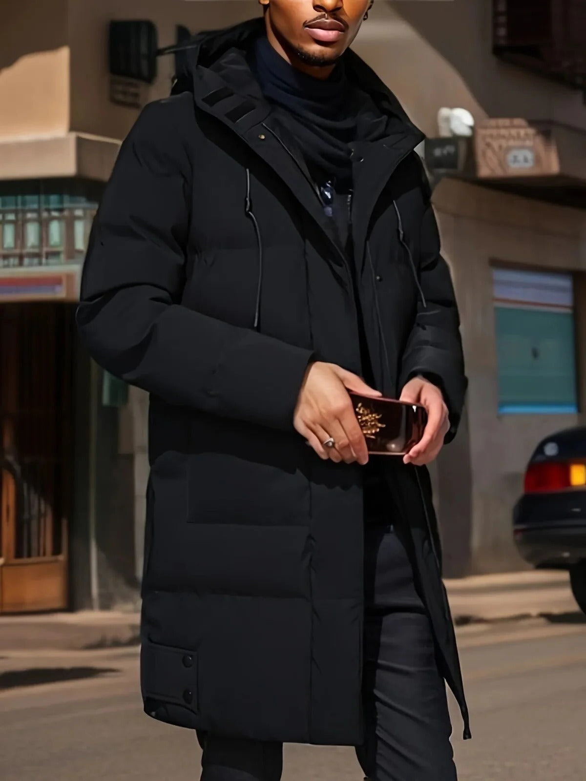 Long Winter Jacket for Men - Waterproof and Warm - product image 6