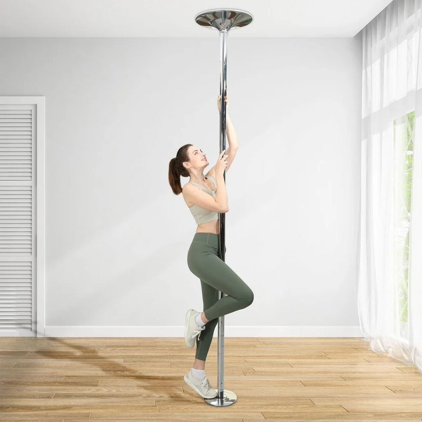 Portable Home Fitness Spinning Dance Pole 1.7in - product detail 2