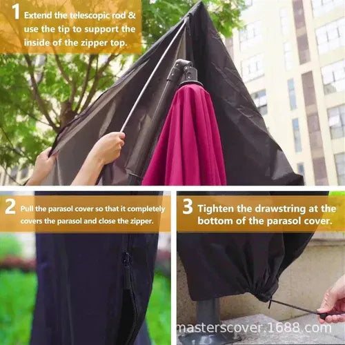 Waterproof Outdoor Parasol Cover - product detail 7