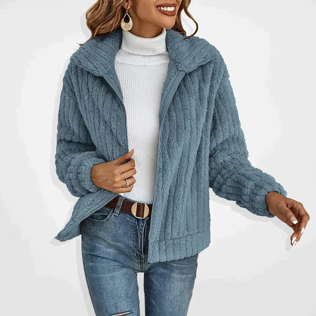 Women's Long Elegance Fleece Cardigan - product image 3