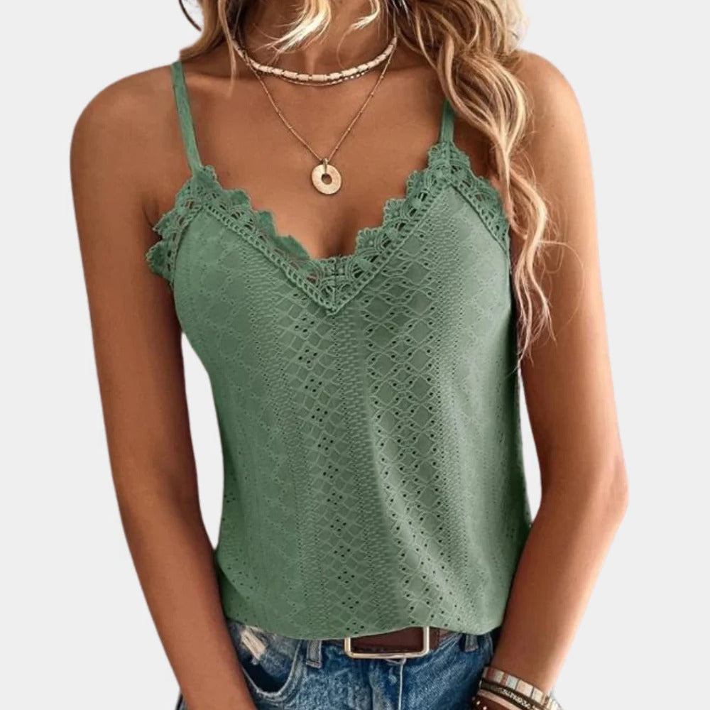 NOMOVA Stylish Women's Top With V-neck