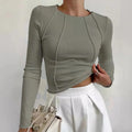 NOMOVA Simple Long Sleeve Women's Top