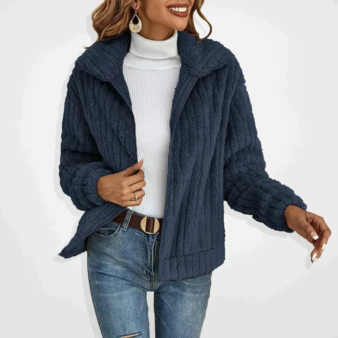 Women's Long Elegance Fleece Cardigan - product image 5
