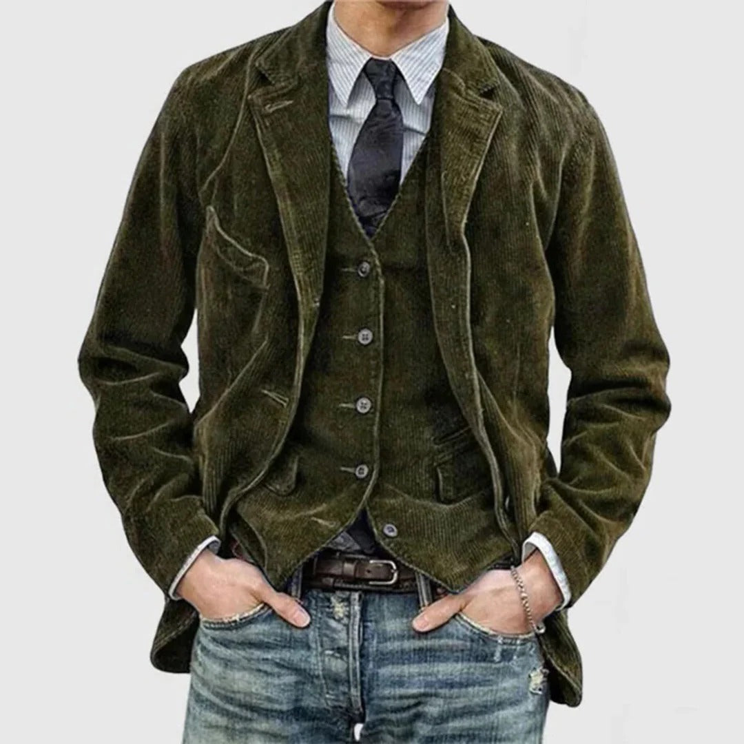 Men’s Corduroy Jacket - product detail 2