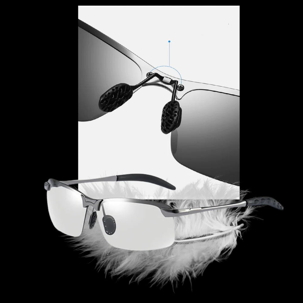 Photochromic UV Sunglasses For Men - product detail 4