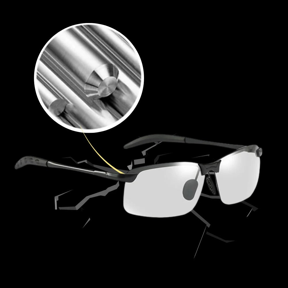 Photochromic UV Sunglasses For Men - product detail 5