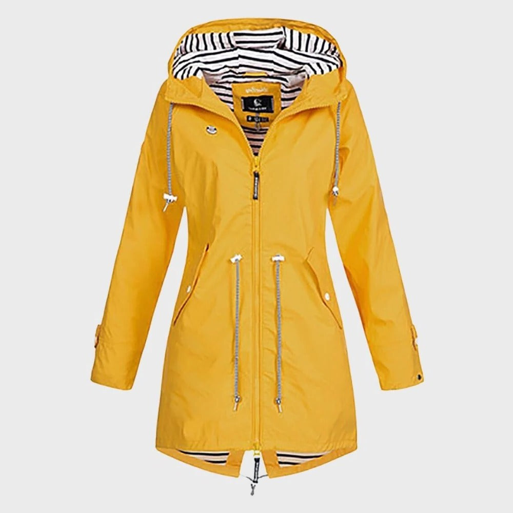 Long Rain Jacket For Women - product detail 2