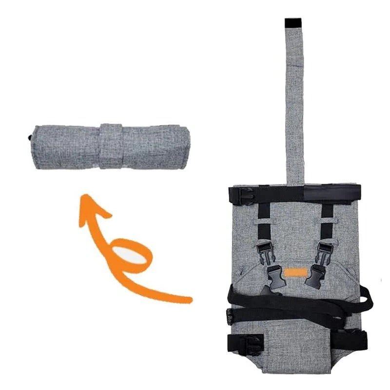 Compact Travel High Chair with Adjustable Harness - product detail 3
