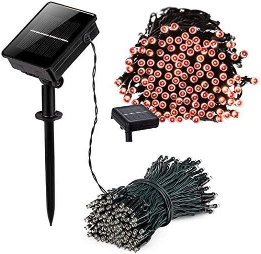 17-Meter String of 100 LED Solar-Powered Fairy Lights - product detail 4